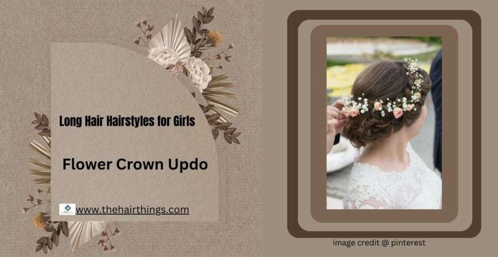 Flower Crown Updo