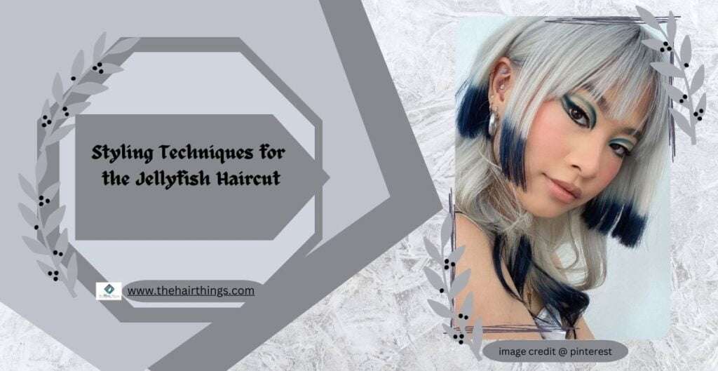 a women with Jellyfish Haircut