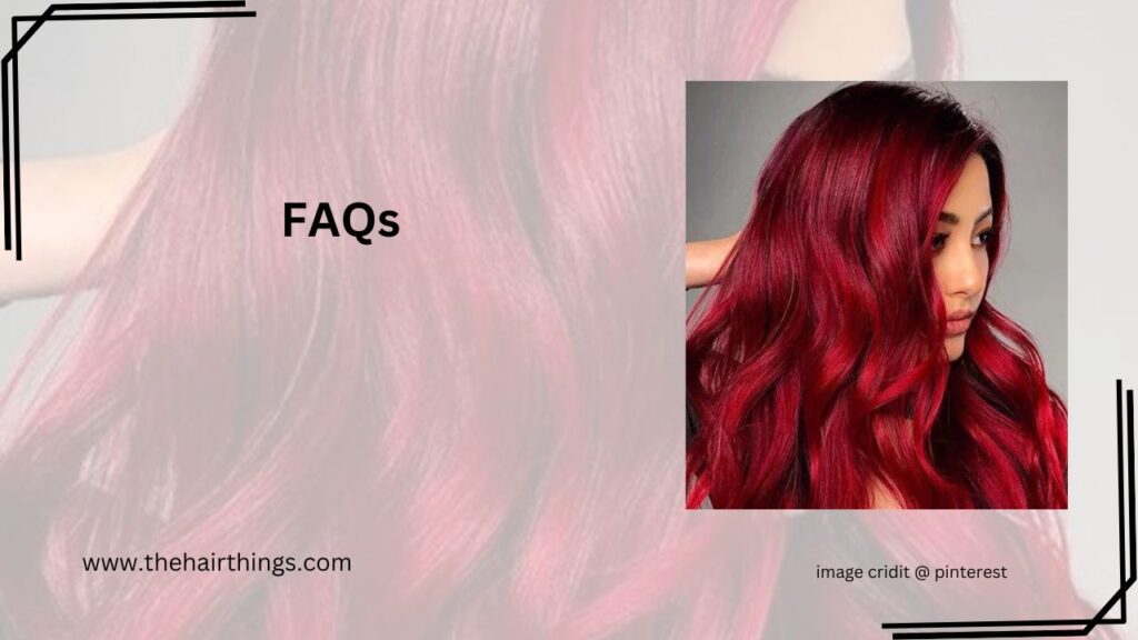 Cherry Red Hair Color 